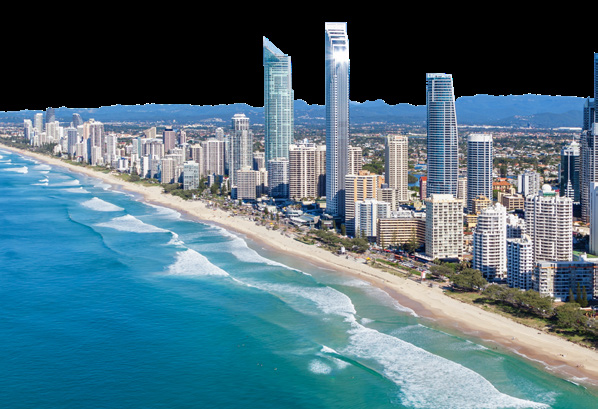 Gold Coast coastline